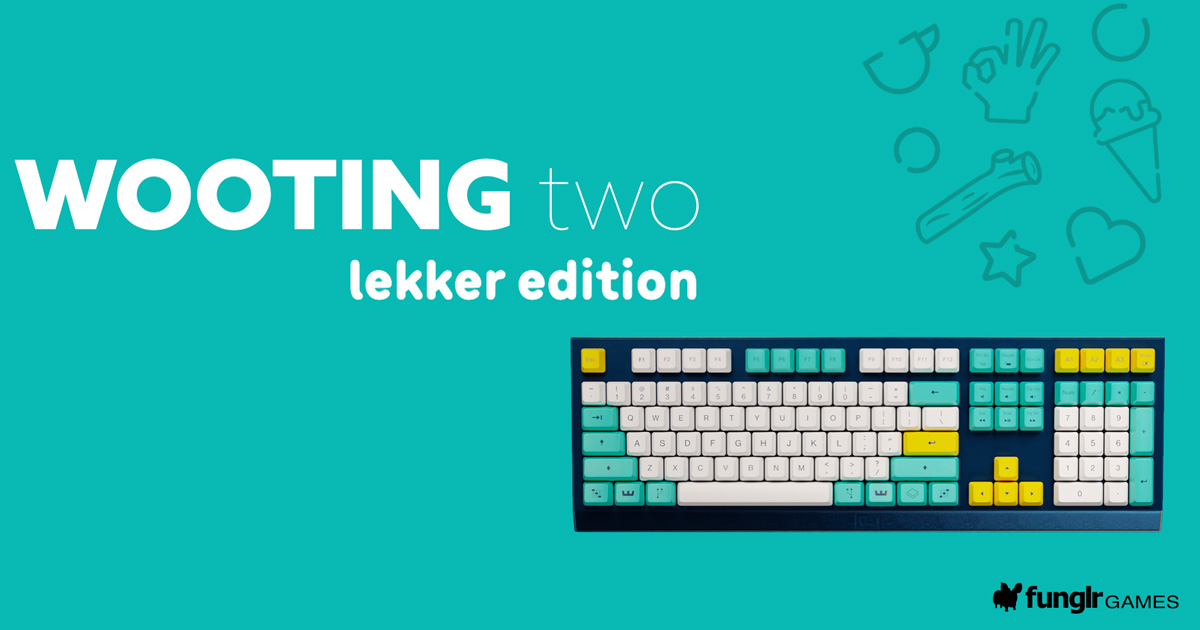 1000台限定のカラフルキーボード「Wooting two Lekker edition」発表