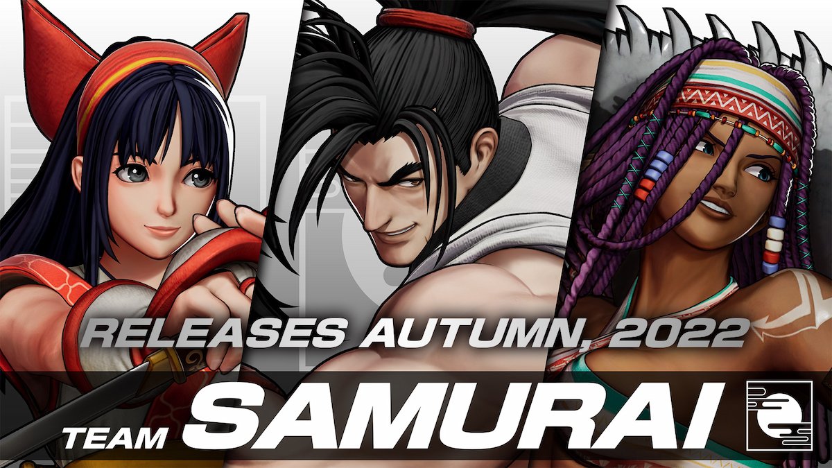 KOF XVにSAMURAI SPIRITSから「サムライチーム」が参戦決定！今後の
