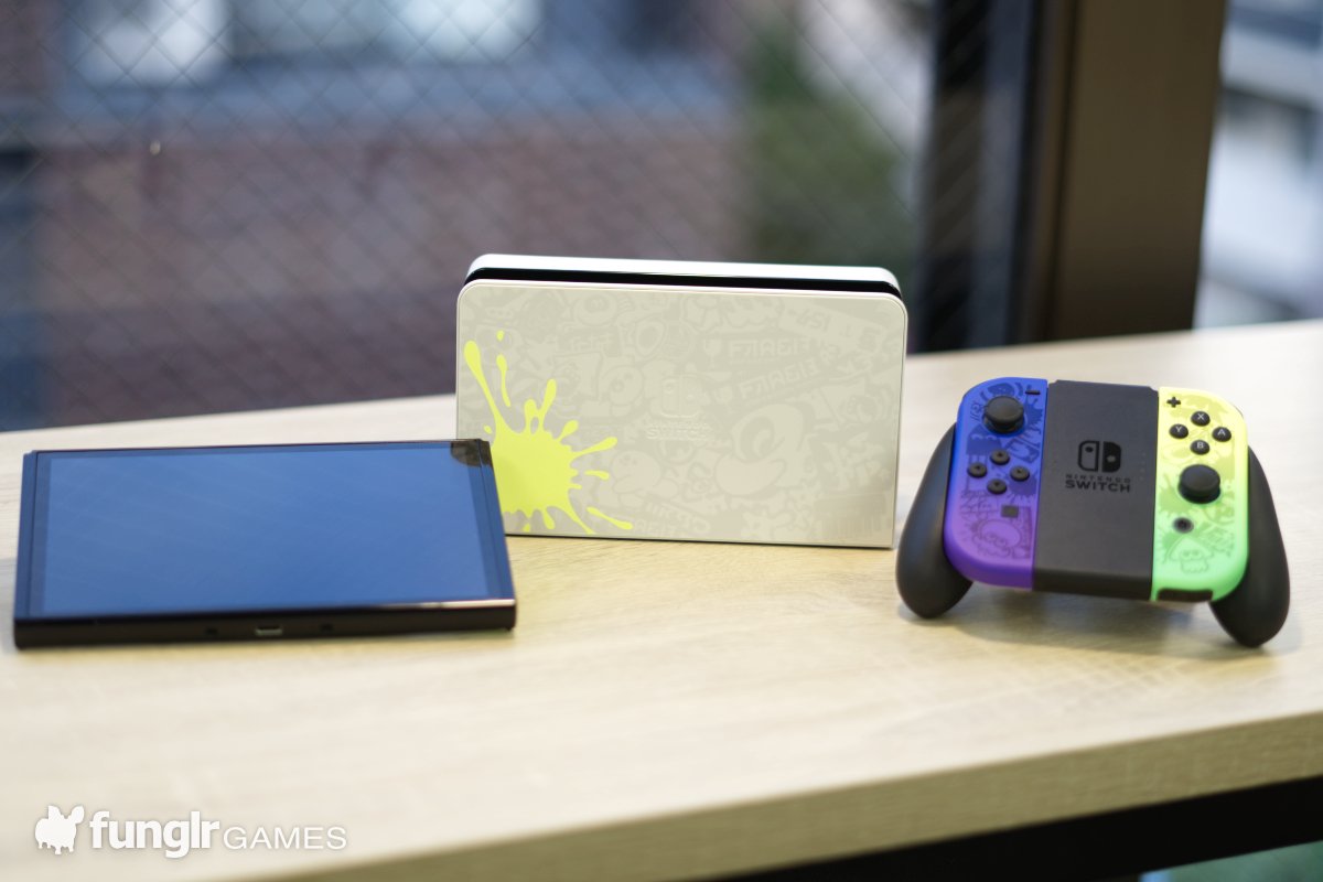 Nintendo Switch OLED models now available in Splatoon 3 Edition