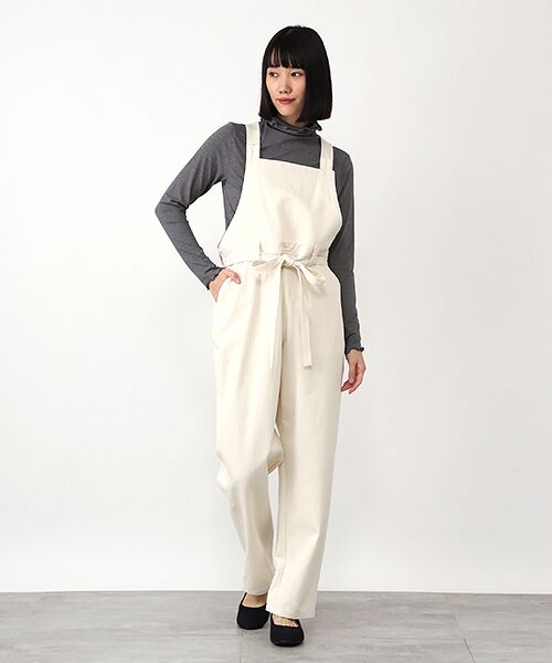 セール】 ヘリンボーン・オーバーオール （サロペット・オールインワン