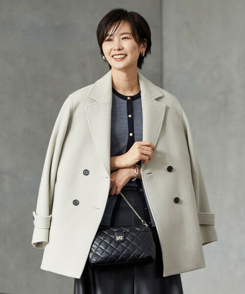 Jackal 140s ソフトメルトン Pコート （ピーコート）｜J.PRESS