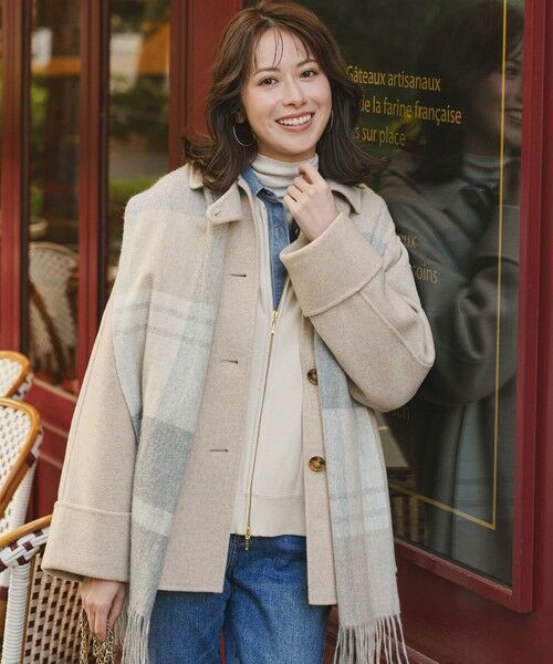 VERY掲載】MANTECOPure リバー ステンカラーコート （ステンカラー