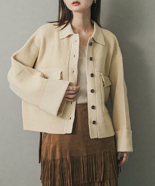 セール】 ニットショートジャケット （その他アウター）｜SENSE OF