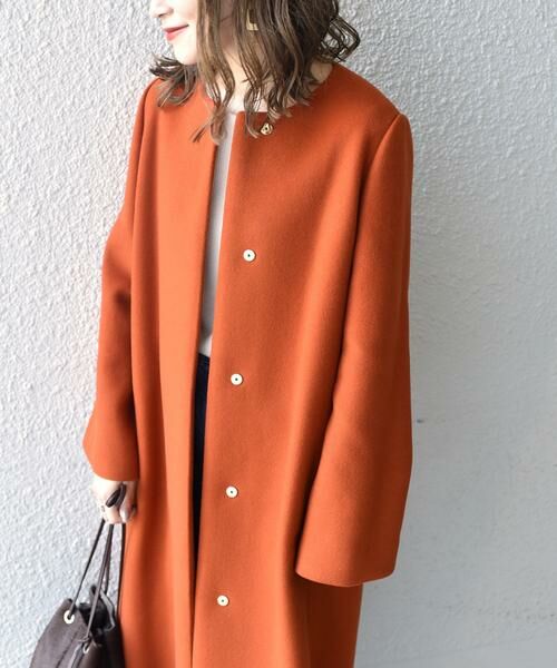 セール】 MANTECOノーカラーコート◇ （その他アウター）｜SHIPS