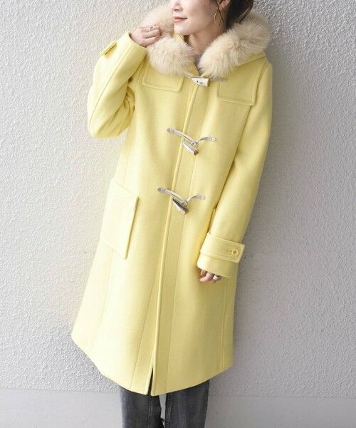 セール】 ファーダッフルコート◇ （ダッフルコート）｜SHIPS