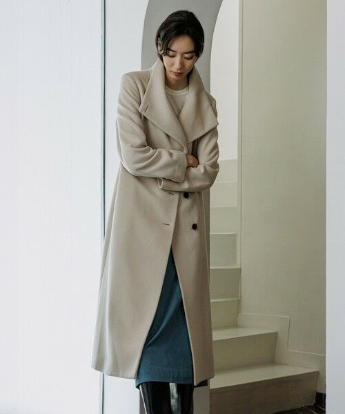 プレミアムカシミヤ ロングコート【逸品・マルチWAY】【25AW