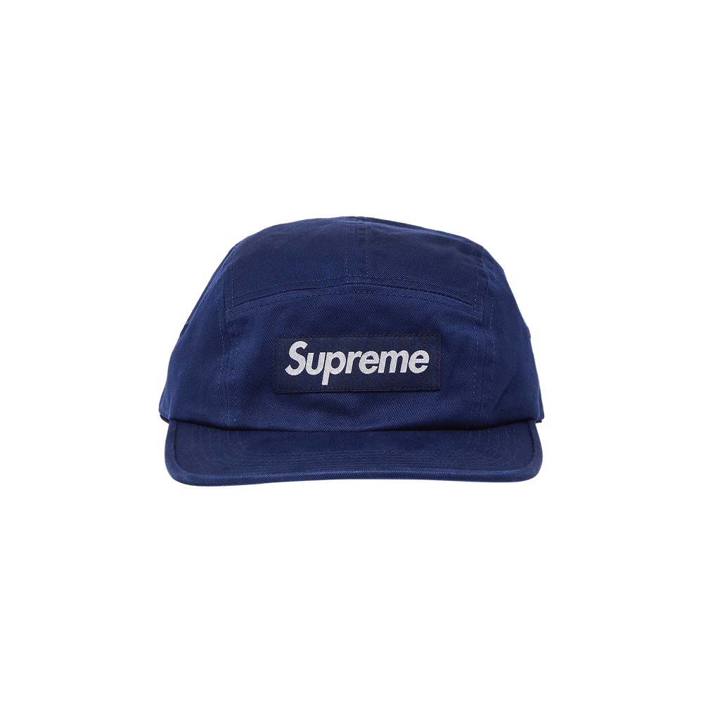 Buy Supreme Washed Chino Twill Camp Cap 'Navy' - SS24H31 NAVY