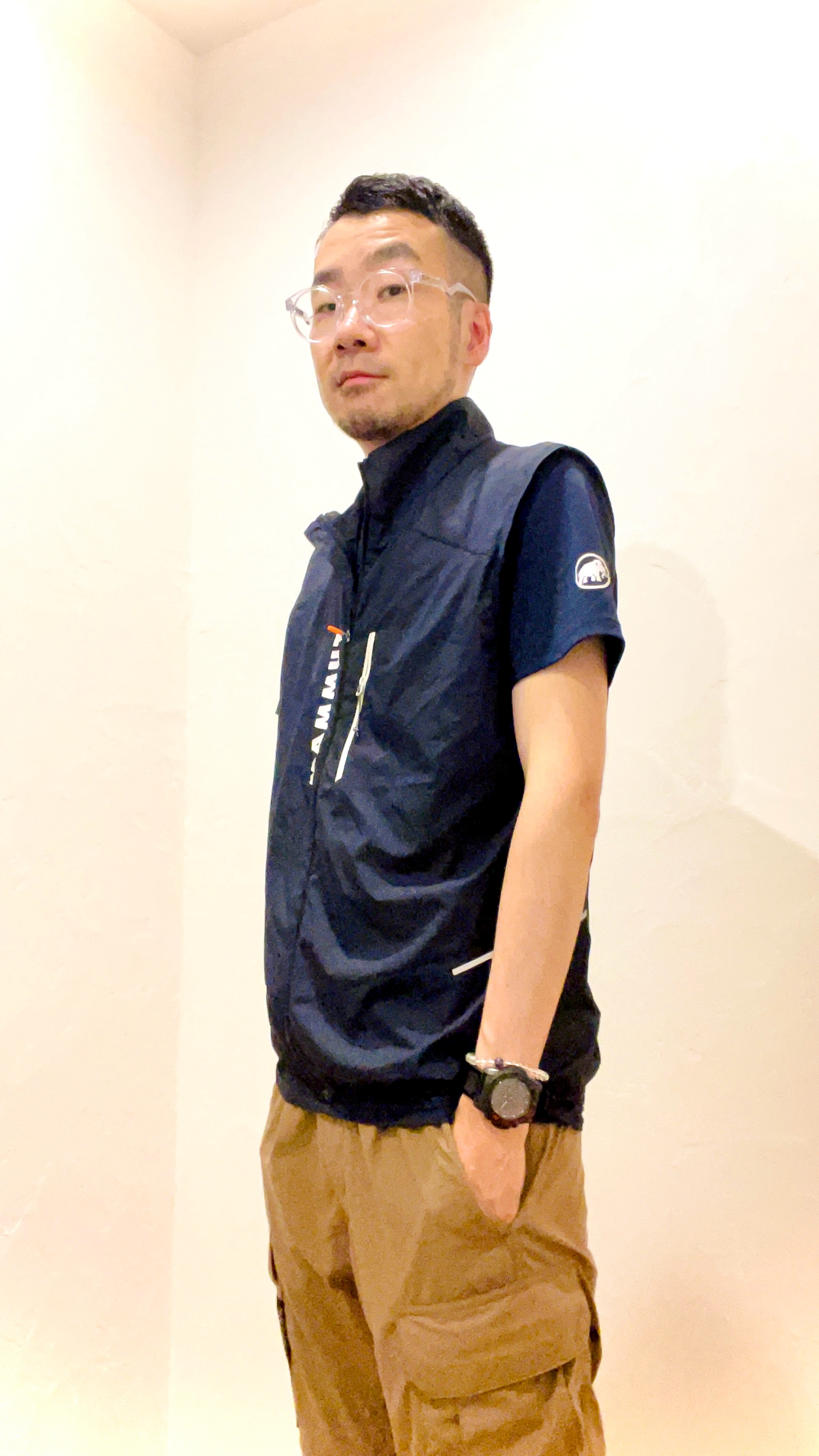 ハイキング ウィンドブレーカー フーデッド ジャケット アジアン