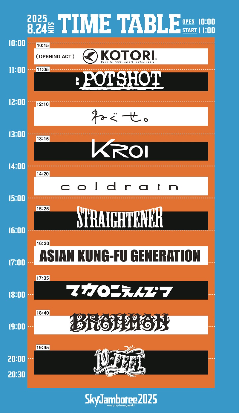 Sky Jamboree 2025 ～one pray in nagasaki～(スカイジャンボリー