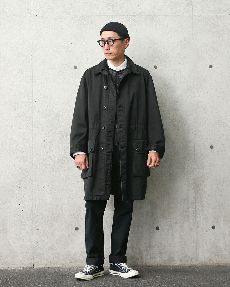 楽天市場】☆実物 USED スウェーデン軍 M-59 フィールドコート BLACK