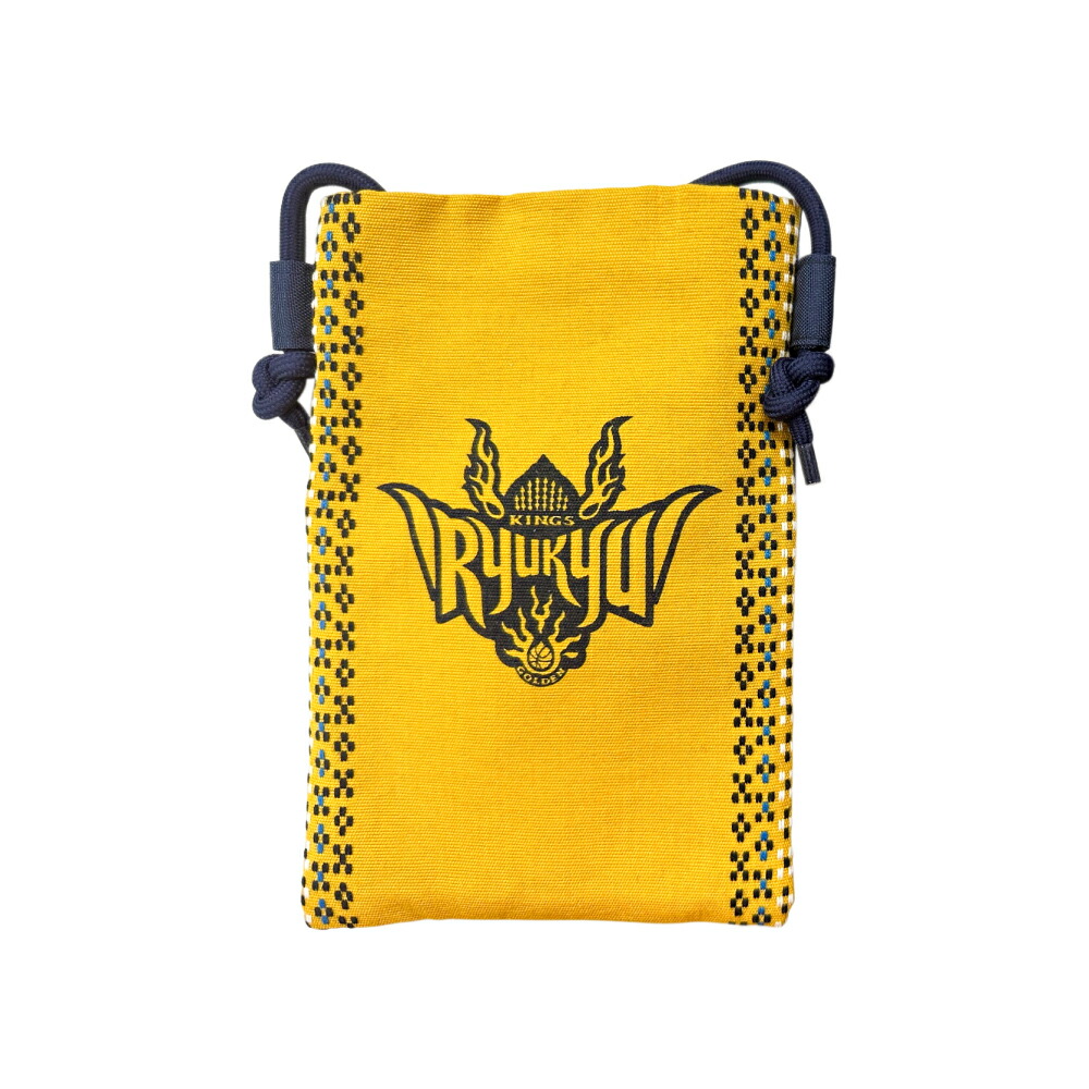 琉球ゴールデンキングス ネオン時計 スマホスタンド ポーチ セット