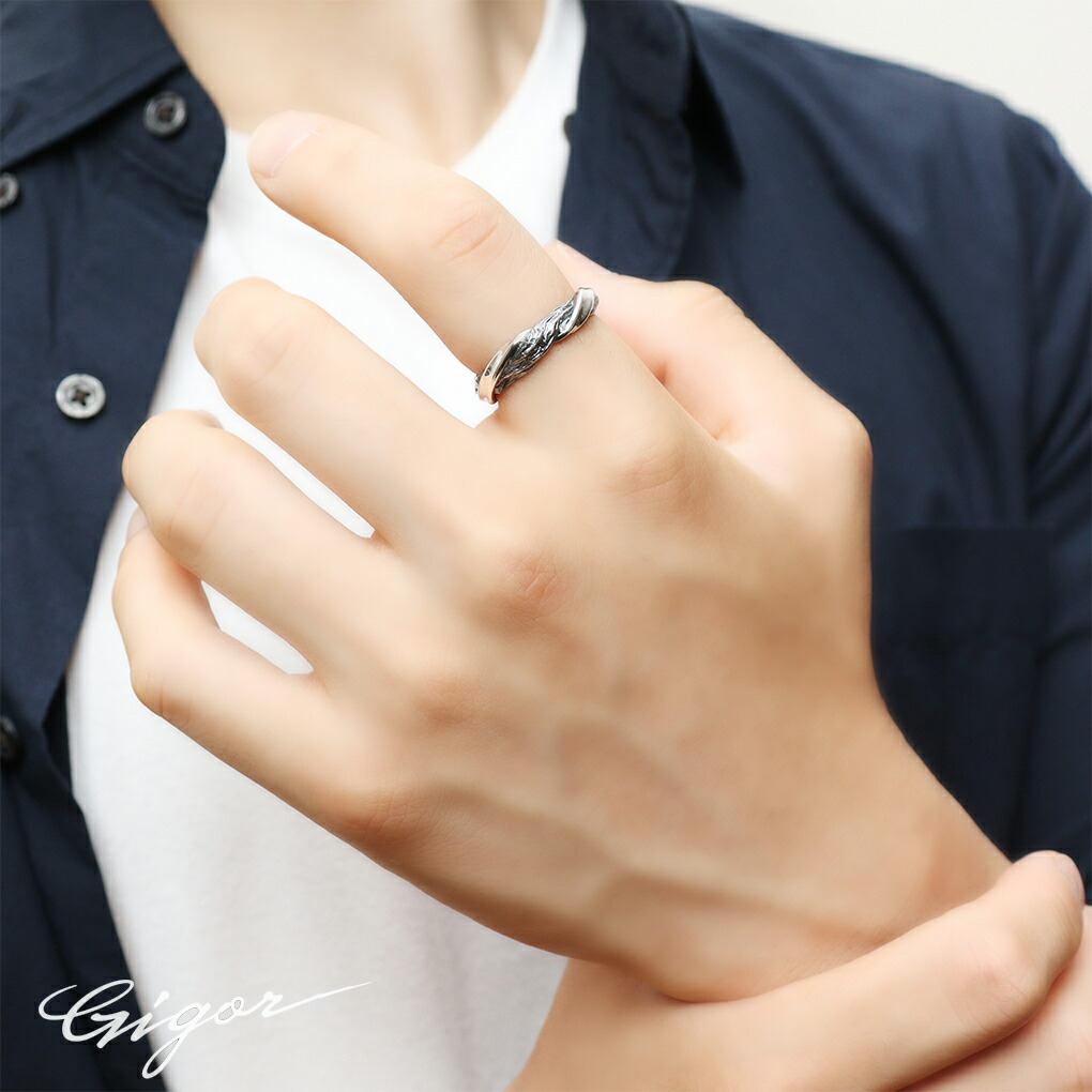 GIGOR ジゴロウ クロウウッド リング S 指輪 1～25号 シルバー 流木
