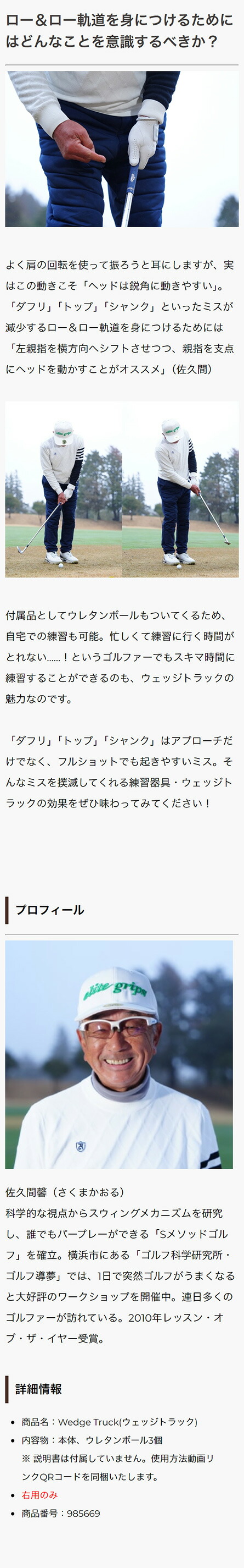 楽天市場】ウェッジトラック アプローチ 練習器具 ゴルフ スイング練習