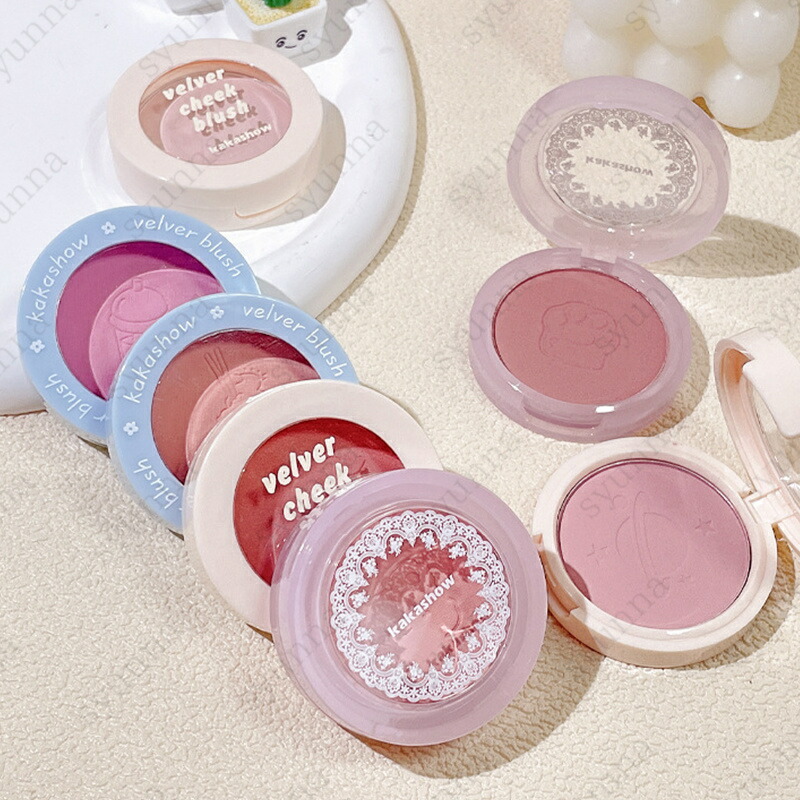 楽天市場】cs676#チーク 日本国内当日発送 9color パウダーチーク 韓国