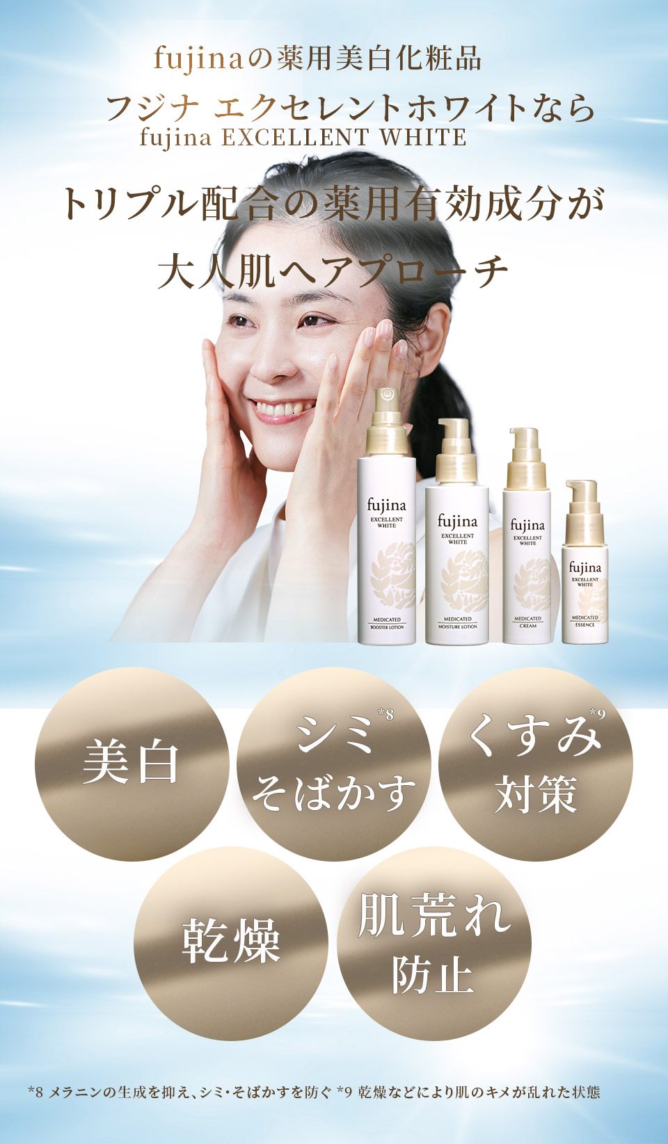 楽天市場】フジナ エクセレントホワイト ＜導入化粧水＞［医薬部外品