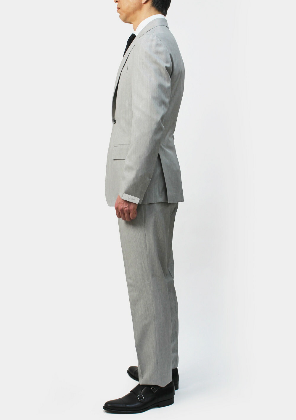 デ ペトリロ / De Petrillo / ワンプリーツ スーツ / ウール / 3B 段