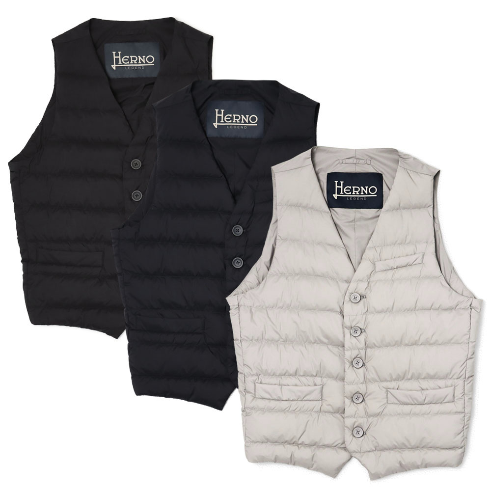 ヘルノ / HERNO / インナー ダウン ジレ / LEGEND / NUAGE / PI002ULE
