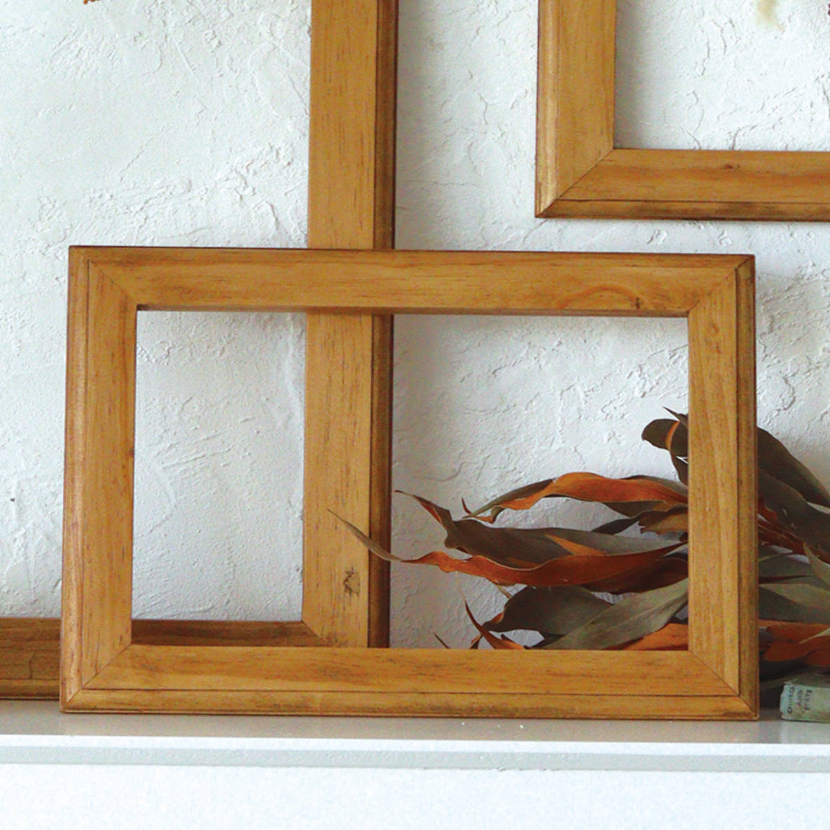 ☆インテリアフィッシング 木製額縁 オブジェ カントリー雑貨