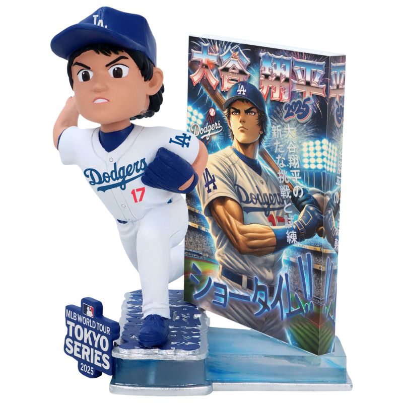 楽天市場】大谷翔平 漫画 ボブルヘッド 東京シリーズ 限定 記念 2025