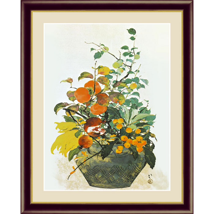 楽天市場】川端龍子 虹の如く 42×34cm 日本画 かわばた りゅうし 鶴