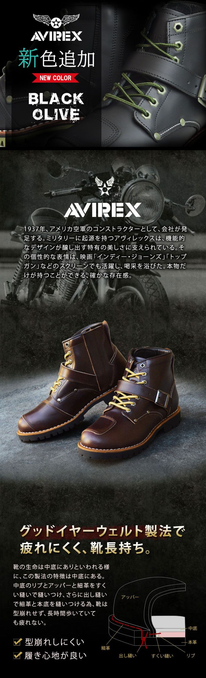 楽天市場】【送料無料】AVIREX アビレックス TIGER タイガー