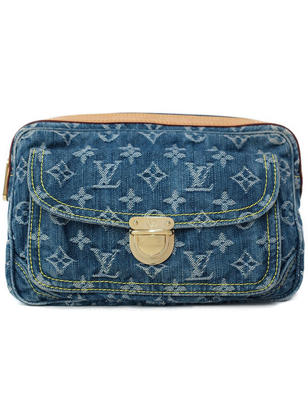 LOUIS VUITTON】ルイヴィトン『モノグラム デニム バムバッグ』M95347