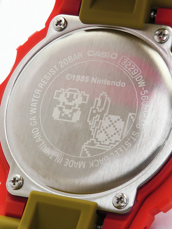 CASIO】カシオ『G-SHOCK Gショック スーパーマリオブラザーズ コラボ