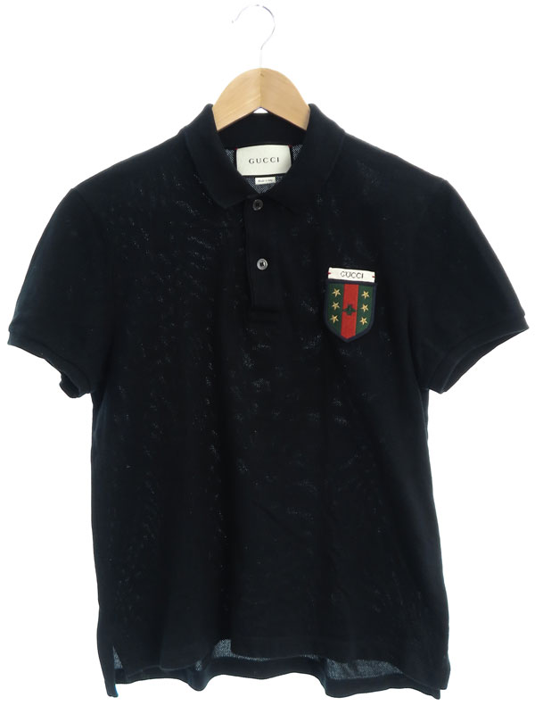 GUCCI】グッチ『半袖ポロシャツ sizeS』408322-X7333 メンズ 1週間保証