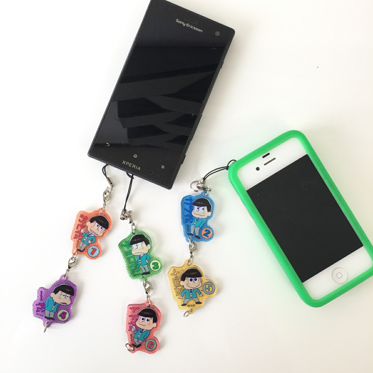 楽天市場】ストラップ おそ松さん グッズ おそまつ カラ松 十四松