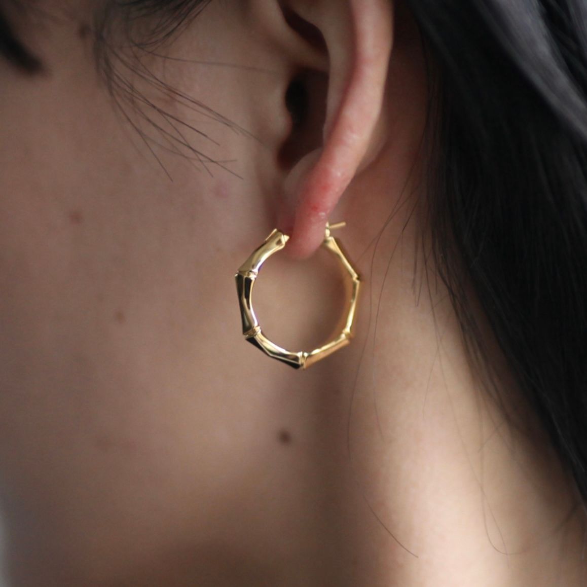 GARNI - 【お取り寄せ注文可能】Crockery Bamboo Pierce_L(GOLD