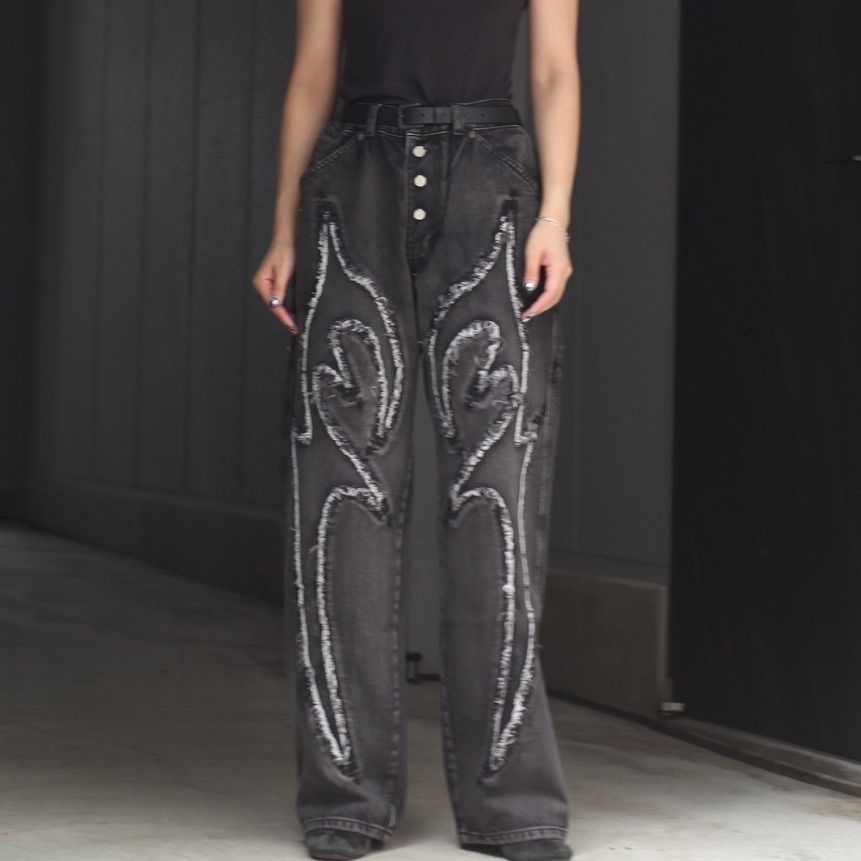Thug Club - 【残り一点】Tribal Denim Pants | ACRMTSM ONLINE STORE