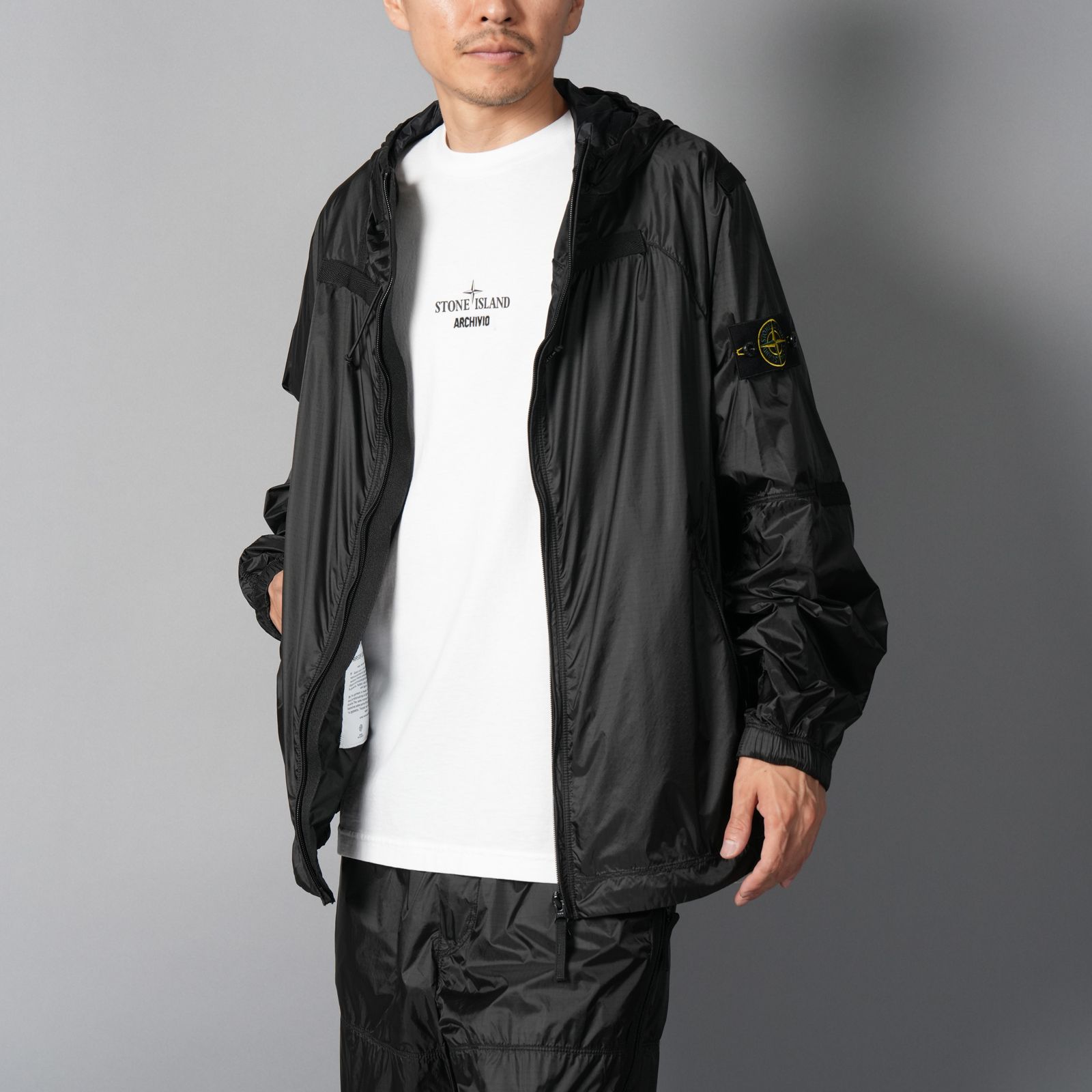 STONE ISLAND - 【ラスト1点】Q100008 / RIPSTOP LIGHT HT NYLON