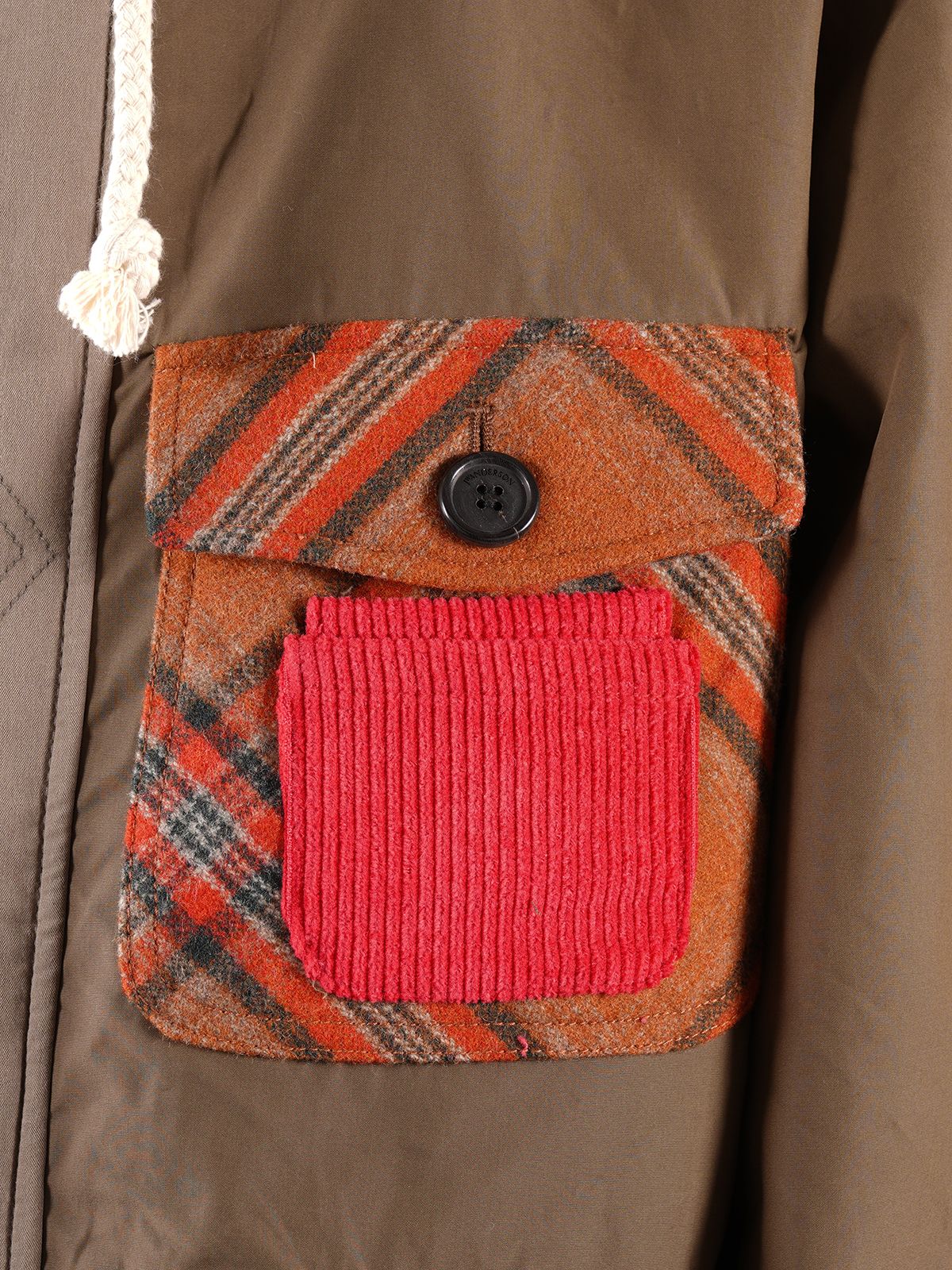 JW ANDERSON - ラスト1点 / LONG PARKA / ロングパーカ (グリーン