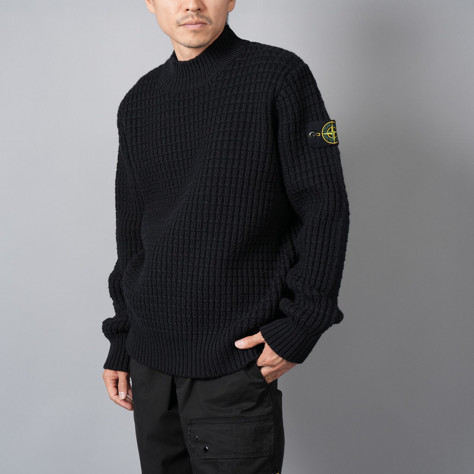 STONE ISLAND - 【ラスト1点】537D4 / KNIT SWEATER / ニットセーター