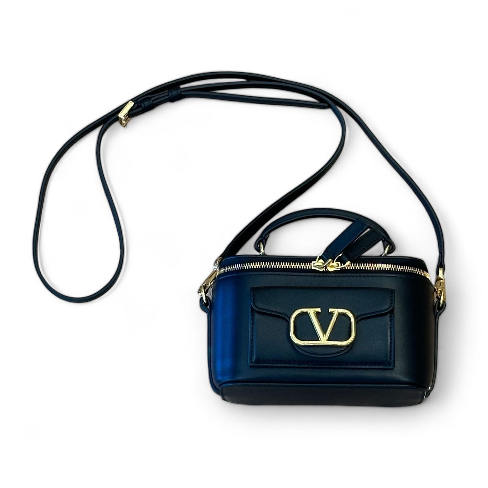 VALENTINO - Vロゴ シグネチャー ミニバッグ / 2way / レザー製