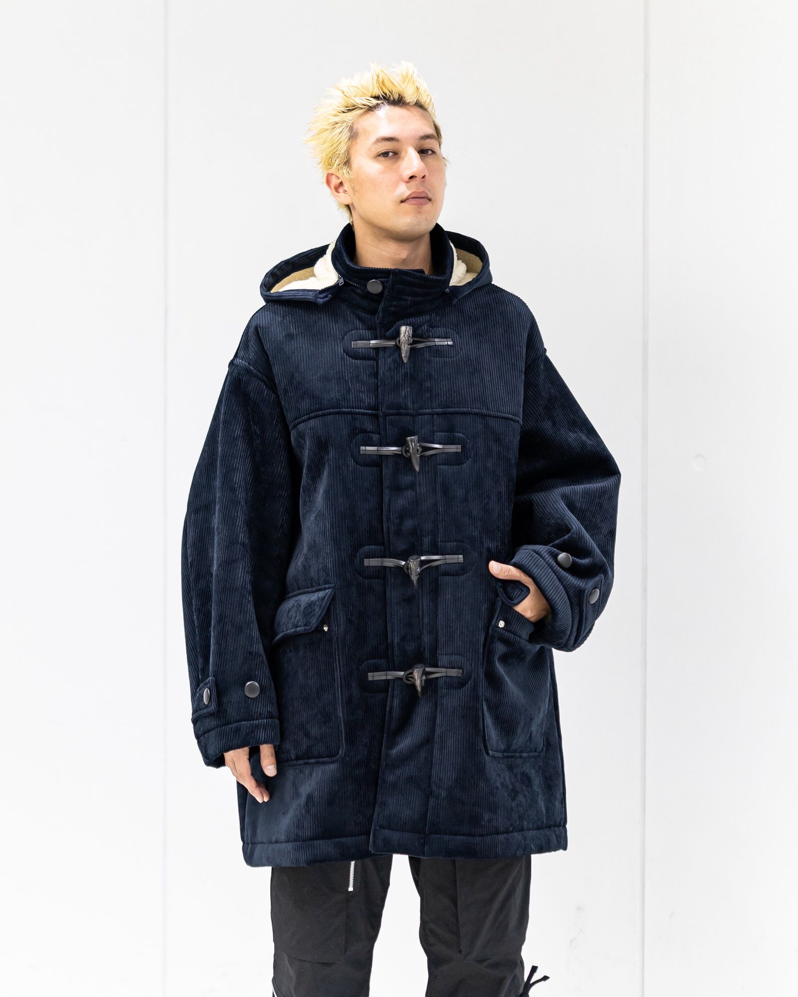 FreshService - フレッシュサービス SHERPA CORDUROY DUFFLE COAT