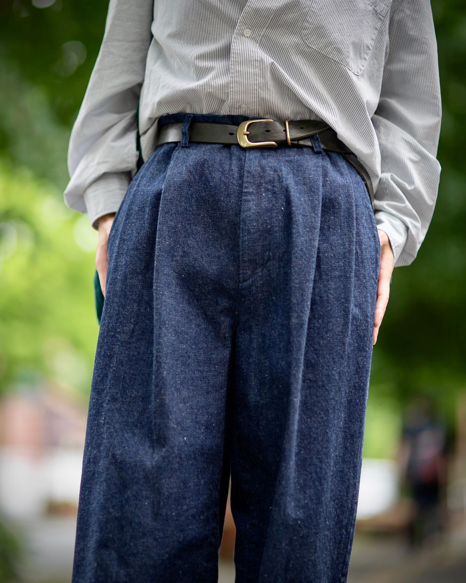 A.PRESSE - Type.1 Denim Trousers(24AAP-04-28H)INDIGO | MARK