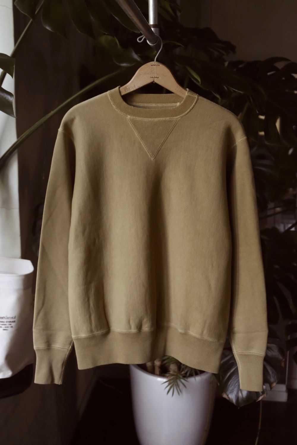 A.PRESSE - アプレッセ22FW Vintage Sweatshirt(22AAP-05-04M)GOLD※8月