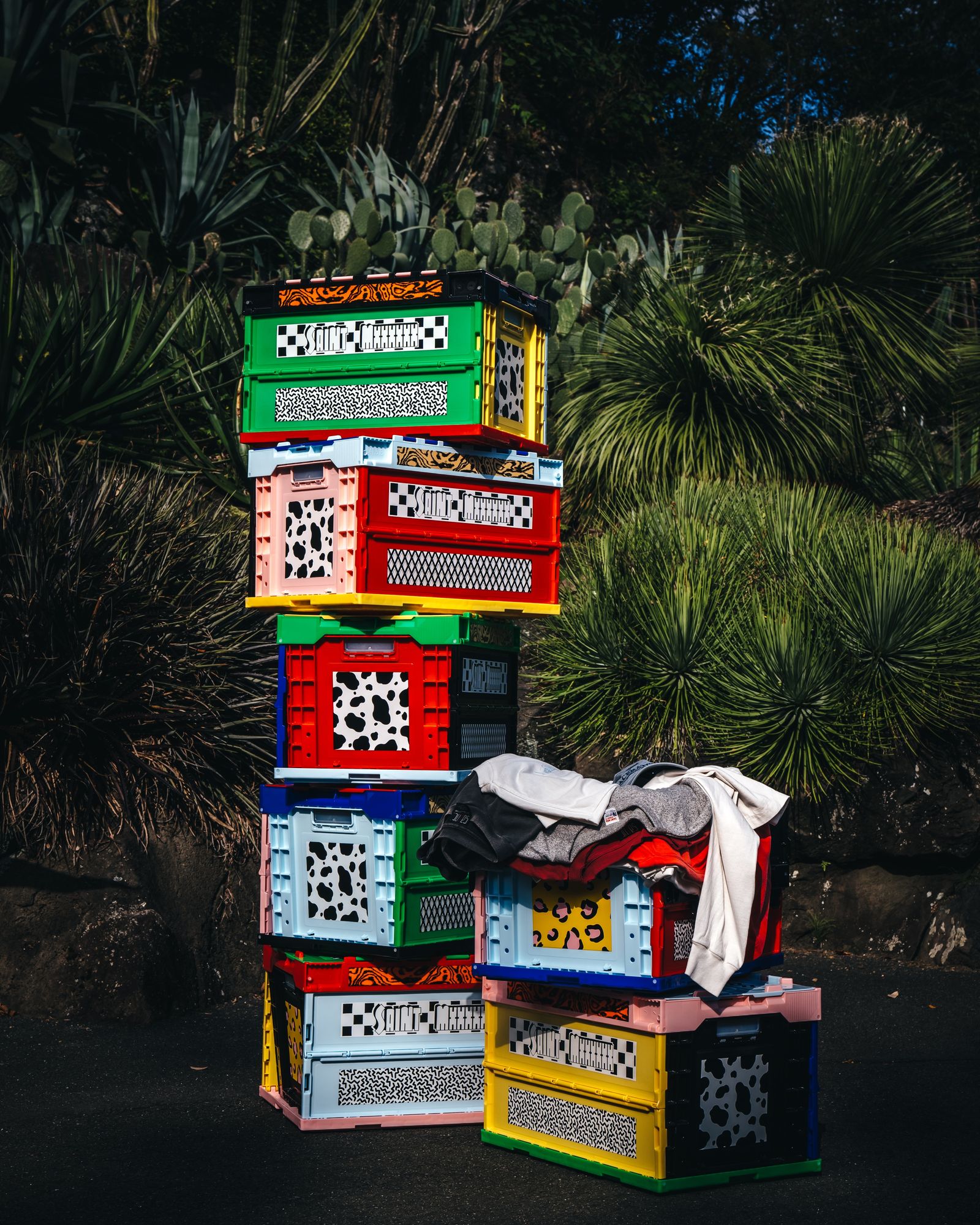 SAINT Mxxxxxx セントマイケル コンテナボックス 収納ケース SAINT