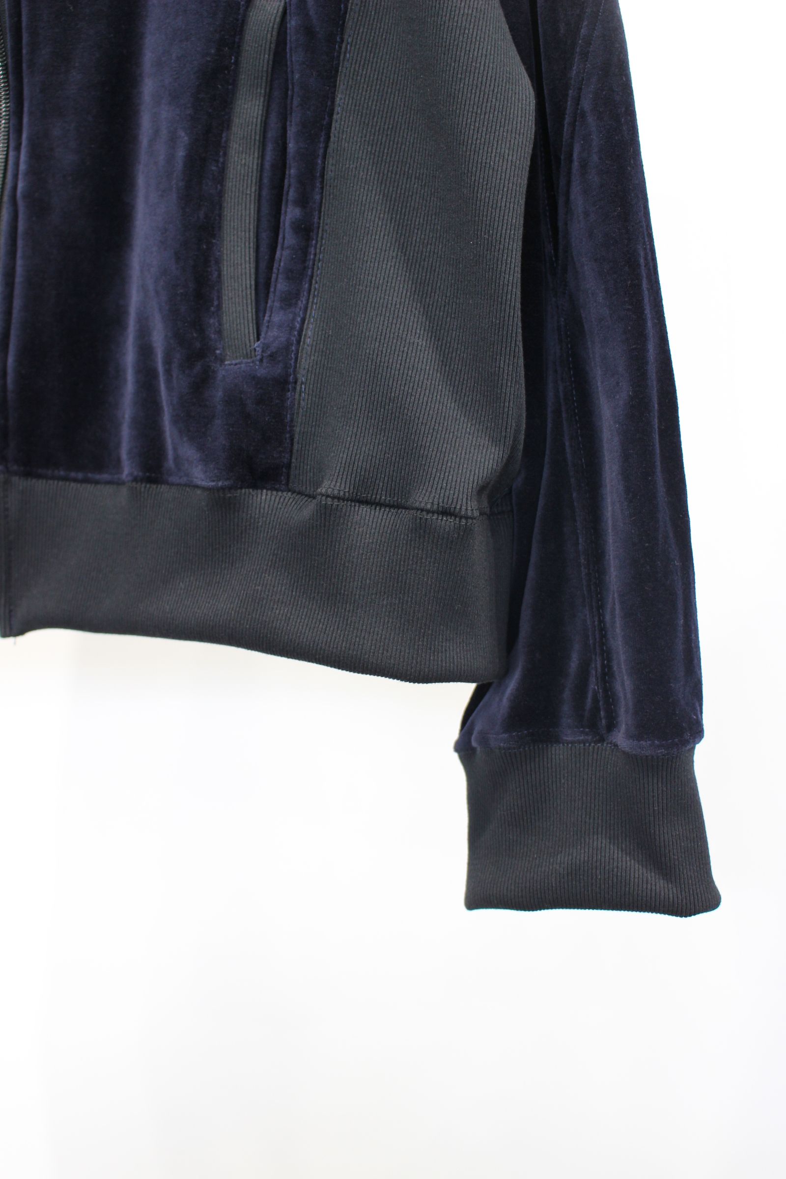 ANCELLM - VELOUR SWITCHING JACKET | NAVY | ジャケット | NapsNote