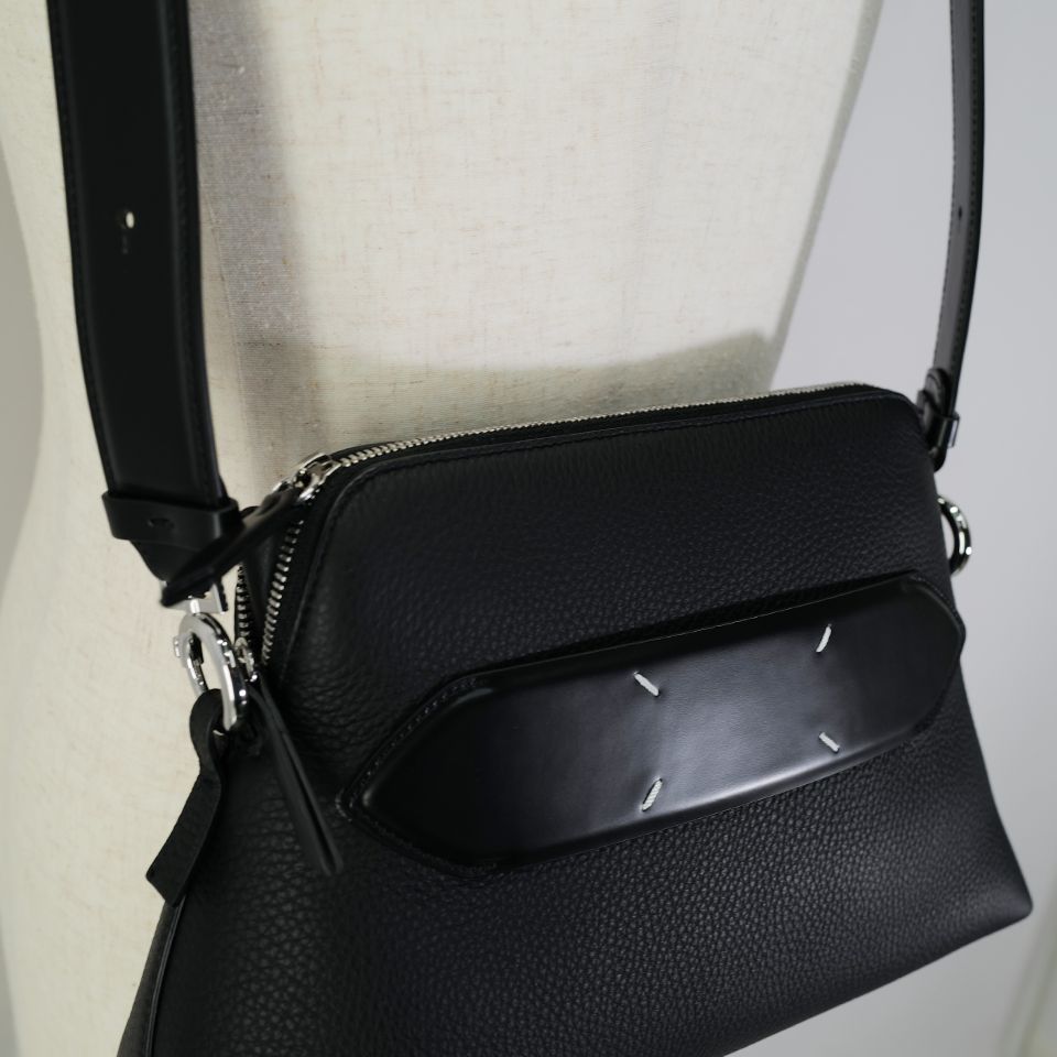 Maison Margiela - 5AC レザーショルダーバッグ スモール / Black | River