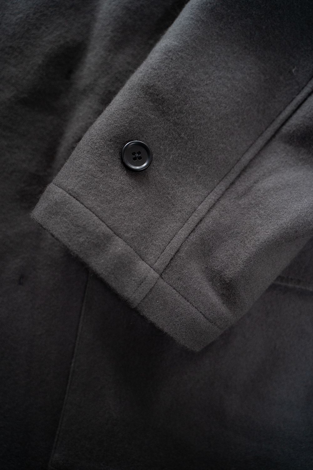 STILL BY HAND - 【ラスト1点】【24AW】ラムウールメルトンフード