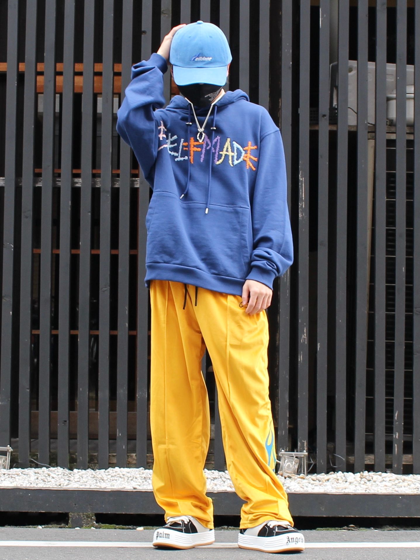 ADANS - ベロア ヤンキー トラックパンツ / YANKEE VELOUR TRACK PANTS