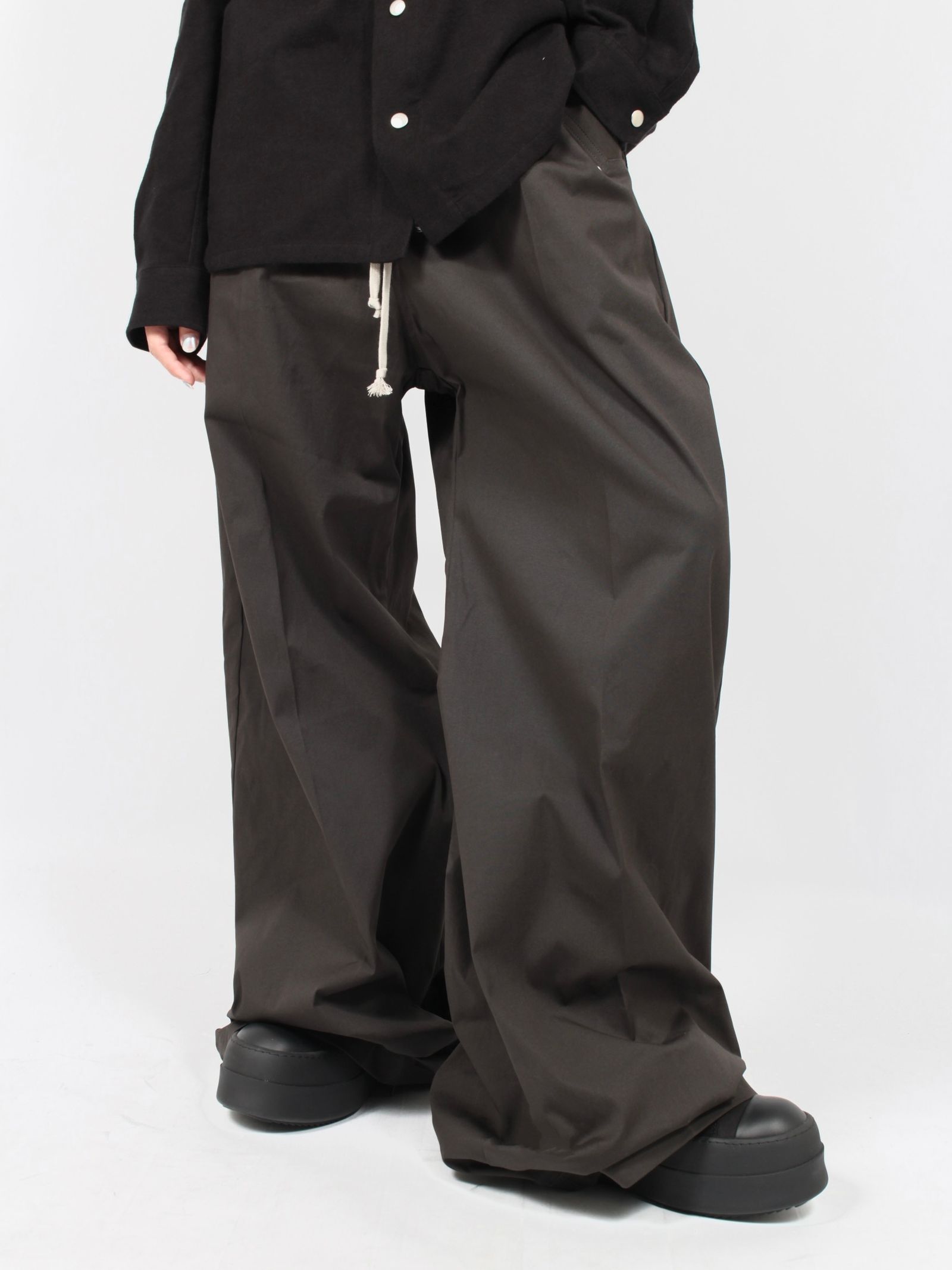 RICK OWENS - 【24AW】ワイド ベラパンツ / WIDE BELA PANTS / ダーク