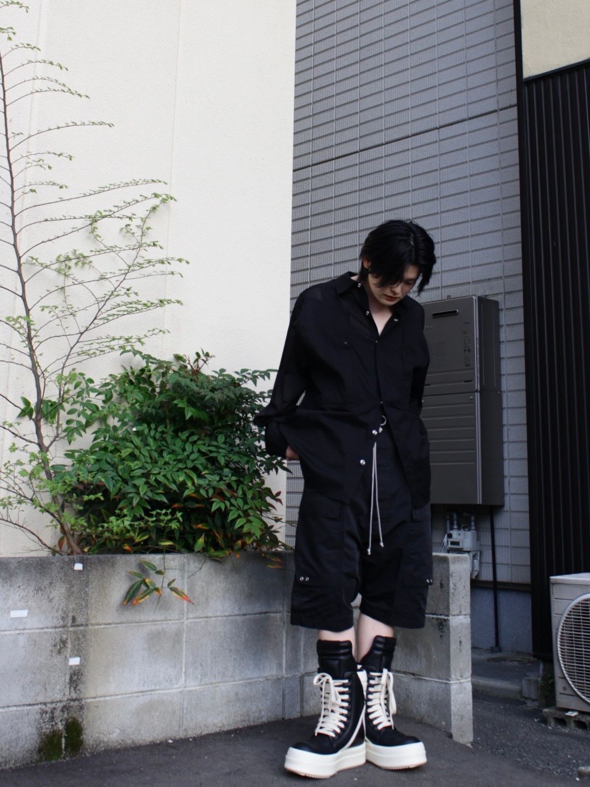 RICK OWENS - 【25SS】 メガ ジオバスケット スニーカー / MEGA