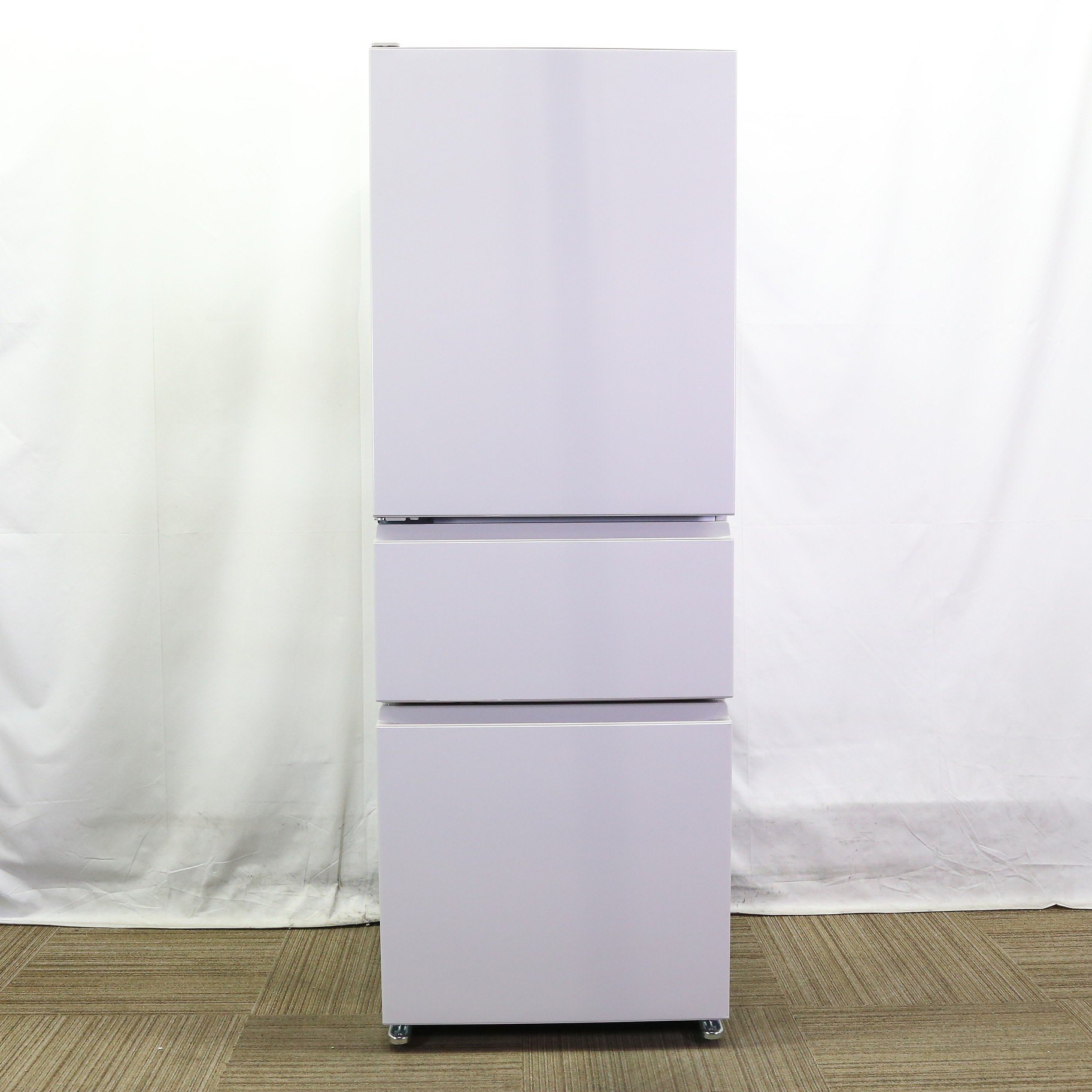 中古】〔展示品〕 冷蔵庫 CXシリーズ マットリネンホワイト MR-CX33KL