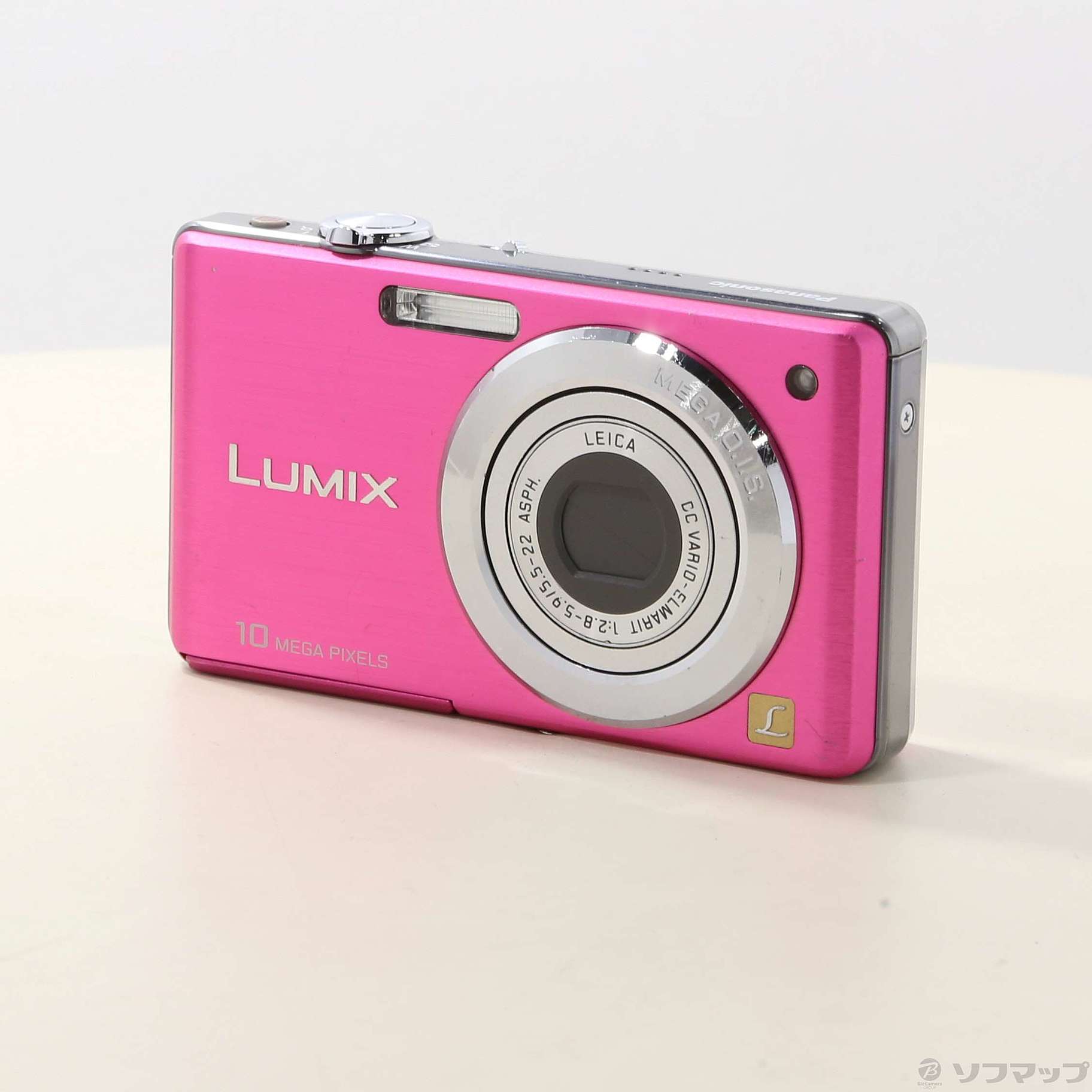 中古】LUMIX DMC-FS7-P (1010万画素／4倍／ピンク／SDHC