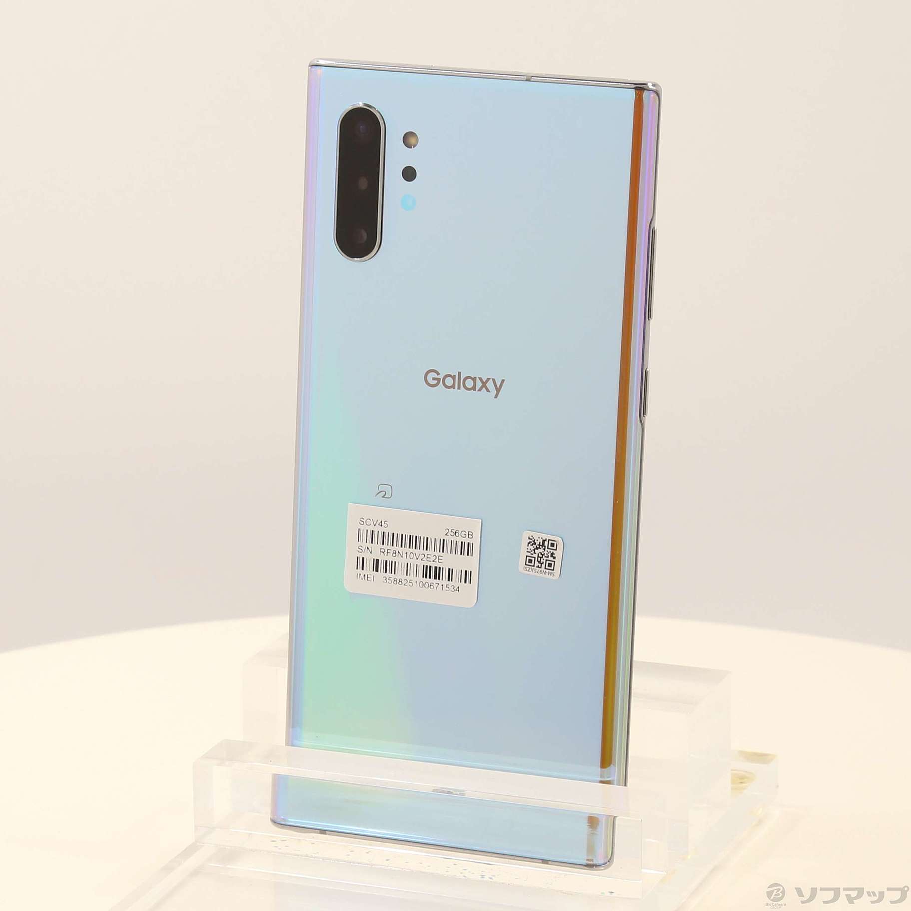 中古】Galaxy Note10+ 256GB オーラグロー SCV45 auロック解除SIM