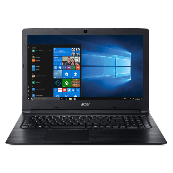 ノートPC A315-53-A34U/K オブシディアンブラック [Core i3・15.6