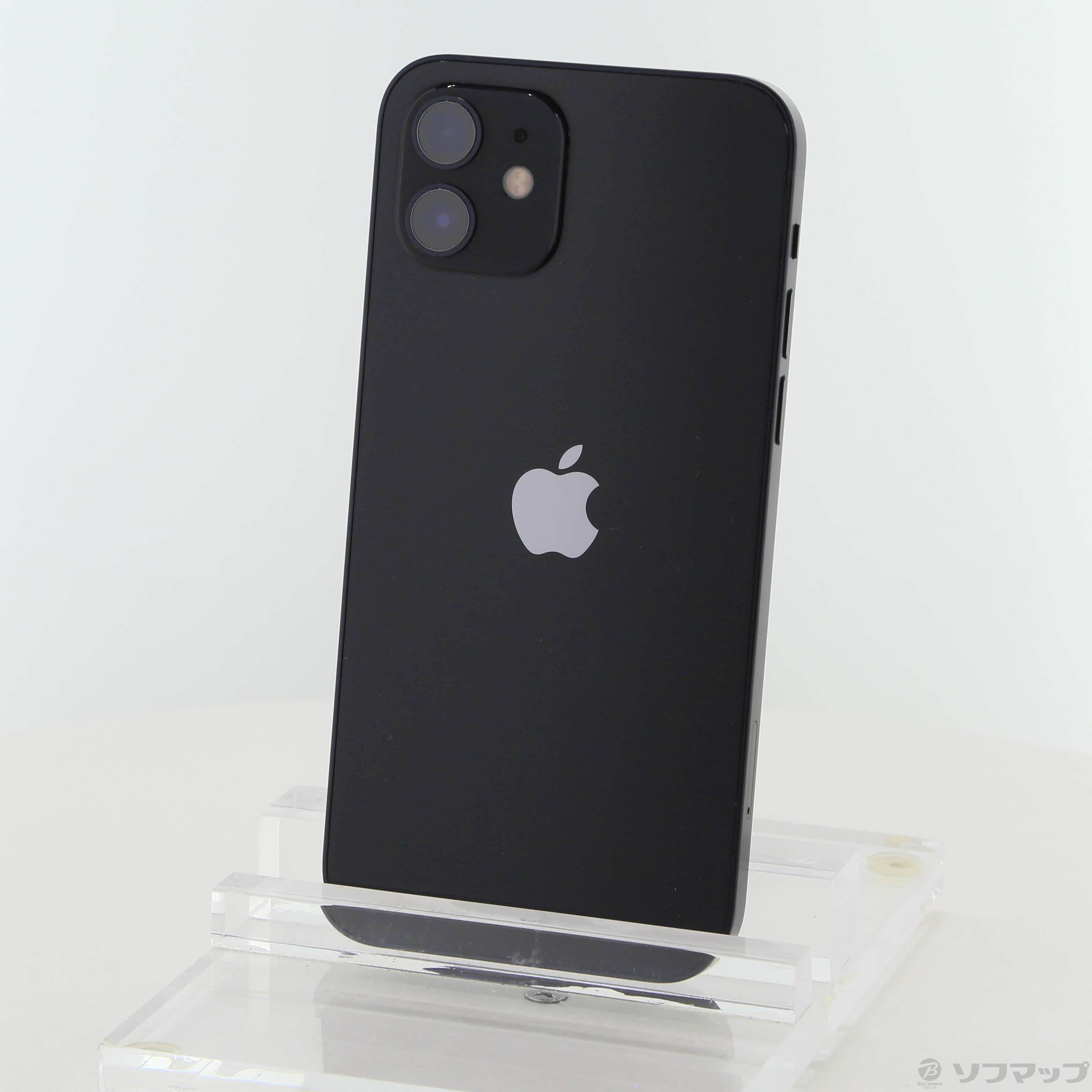 中古】iPhone12 64GB ブラック MGHN3J／A SIMフリー [2133069301882